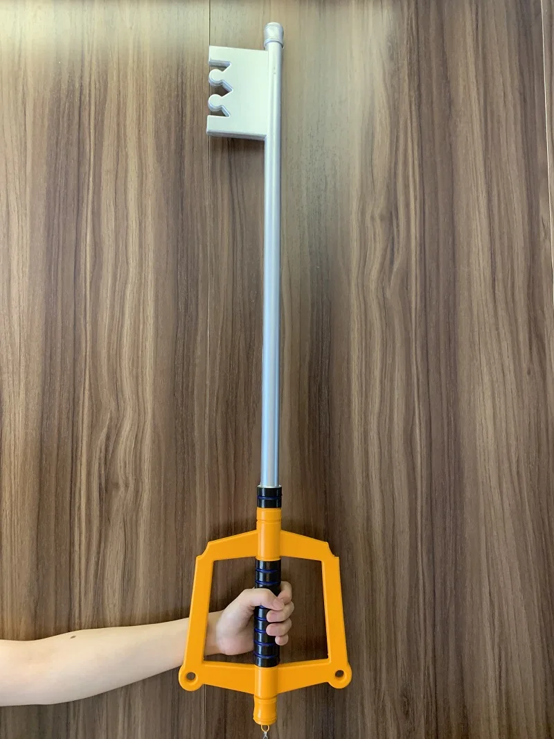 Kingdom Hearts Keyed Blade Sora Cosplay Gloden Key Blade Prop Weapon Sword Safety PU Model Toy Gift anime cosplay props superhero cosplay props pirate gun cosplay props