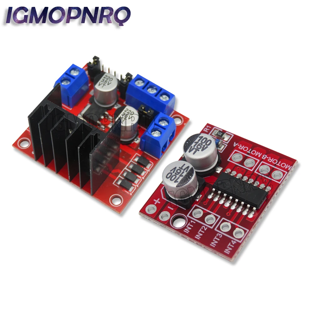 L298N Modulo Scheda Driver 298N Motore Passo-Passo Smart Car Robot Breadboard Peltier High Power L298 Driver Motore Cc Per Arduino Ibuw