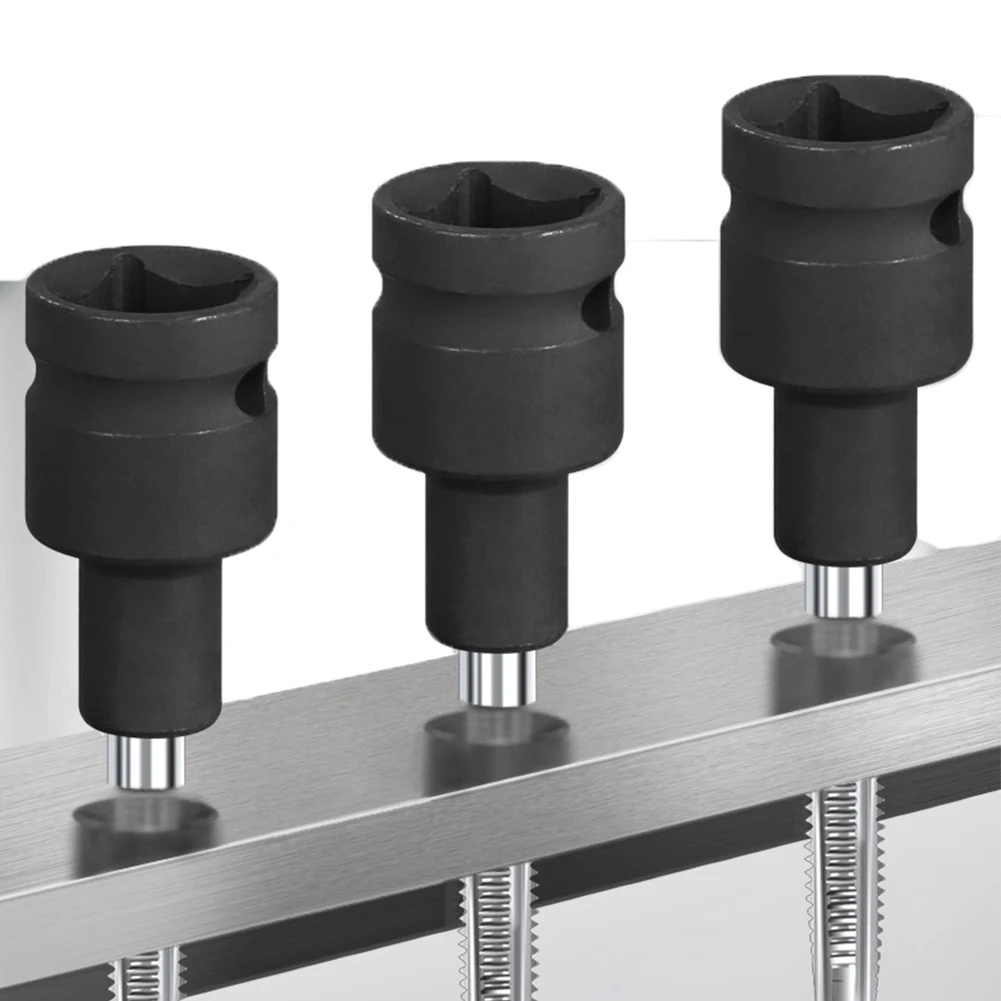 Suqare Schraubgewindebohrer-Stecknuss, 1/2 Zoll, Vierkant-Treiber, elektrischer Schraubenschlüssel, Vierkant-Treiberkopf, M6-M24-Stecknuss – Detail 4