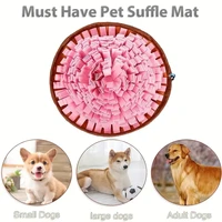 Washable Felt Pet Sniffing Pad Foldable Dog Slow Feeding Mat Toy Dog Training Snuff mat 2