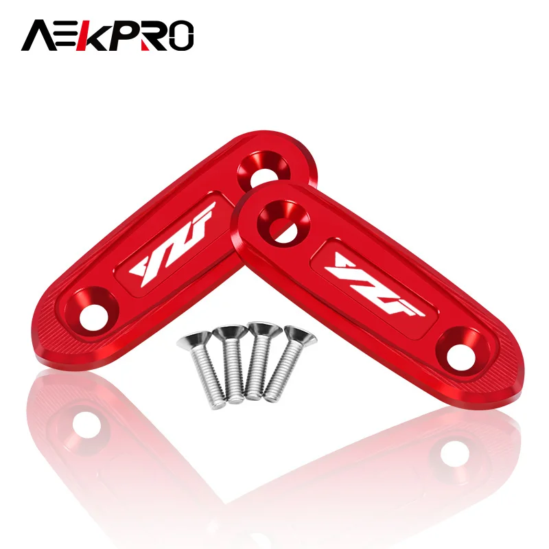 Neueste yzf r3 r15 motorrad windschutz scheibe spiegel loch abdeckung angetrieben rückspiegel eliminatoren kappe für YZF-R3 YZF-R15 v3 yzfr3 yzfr15 – Detail 11