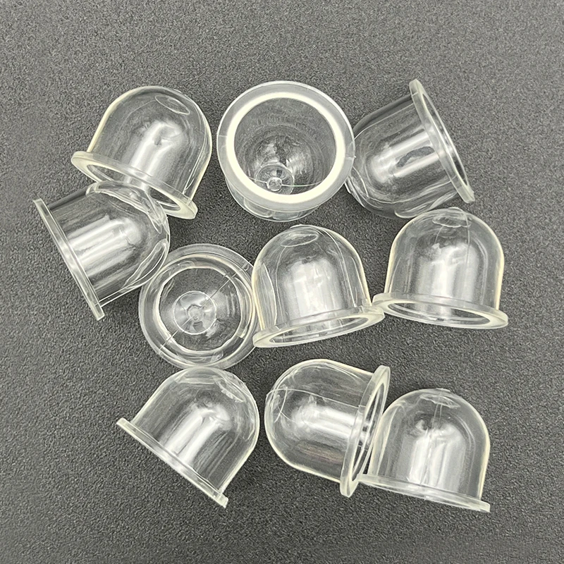 Brush Cutter Accessories Carburetor Parts 10 Pieces Transparent Fuel Bubble 19mm Used for Fuel Extraction