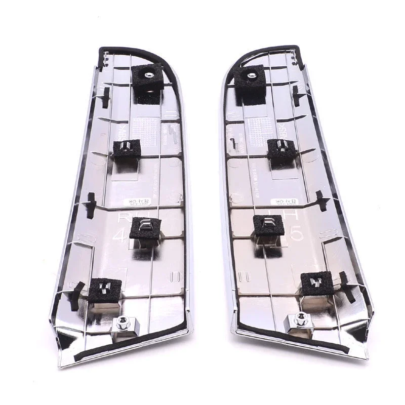 Car Door Moulding Trim Car Window Trim Window Door Cover Trim For KIA Sportage 2011 2012 2013-Car Rear Triangular Window Trim Cover Door Belt Chrome C Pillar Cover Chromium Styling