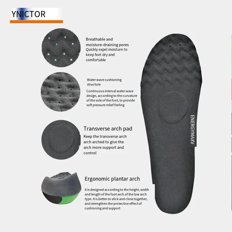 Shoe insole original Victor energy max Men women cushion Badminton running Sport Sneakers boot insole VT-XD11 XD11NitroLite