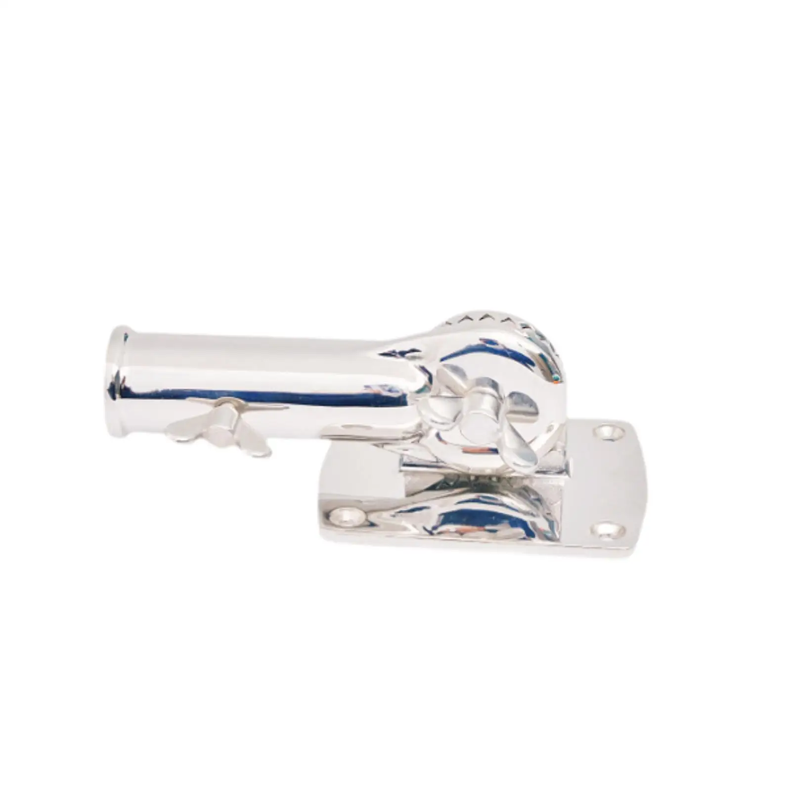 Flag Pole Holder Solid 180&deg; Rotatable Mount for House Outside Yachts