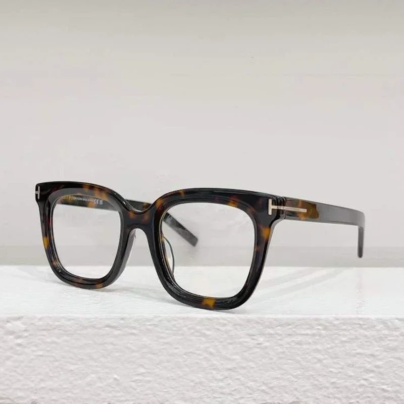 

TF 5880 Glasses Frame 110F2 Women Men Eyeglasses Anti Blue Light Myopia Prescription Eyewear Oculos Gafas Miopía Mujer Hombre