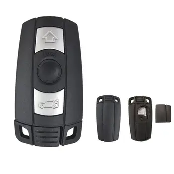 Remote 3 Buttons Car Key Shell Case Smart Blade Fob Case Cover Replacement For BMW 1 3 5 6 Series E90 E91 E92 E60 1