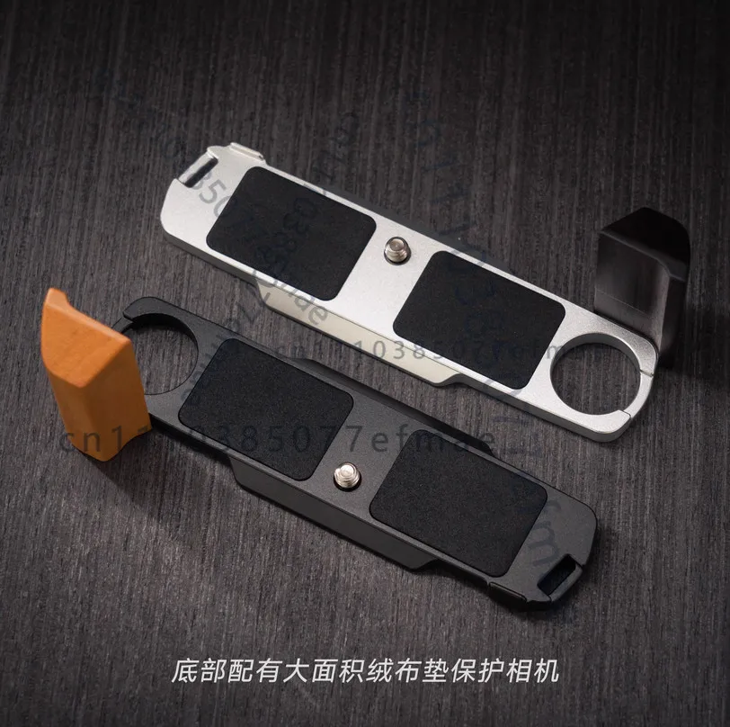 올림푸스 OM-1(n) OM-2 OM-3(Ti) 필름 카메라용 목재 손잡이 그립 L 플레이트