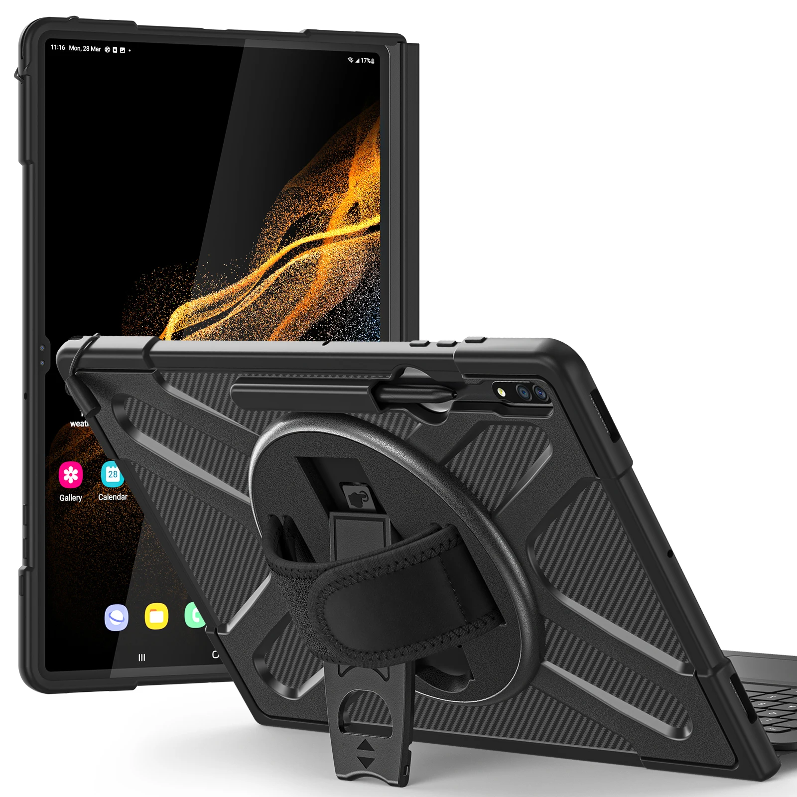 360 Rotazione Stand Tab S8 Ultra Cover Per Samsung Galaxy Tab S8 Ultra Tablet Case Samsung Tab S8 Ultra Case