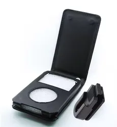 Premium PU Leather Case Cover (Black)