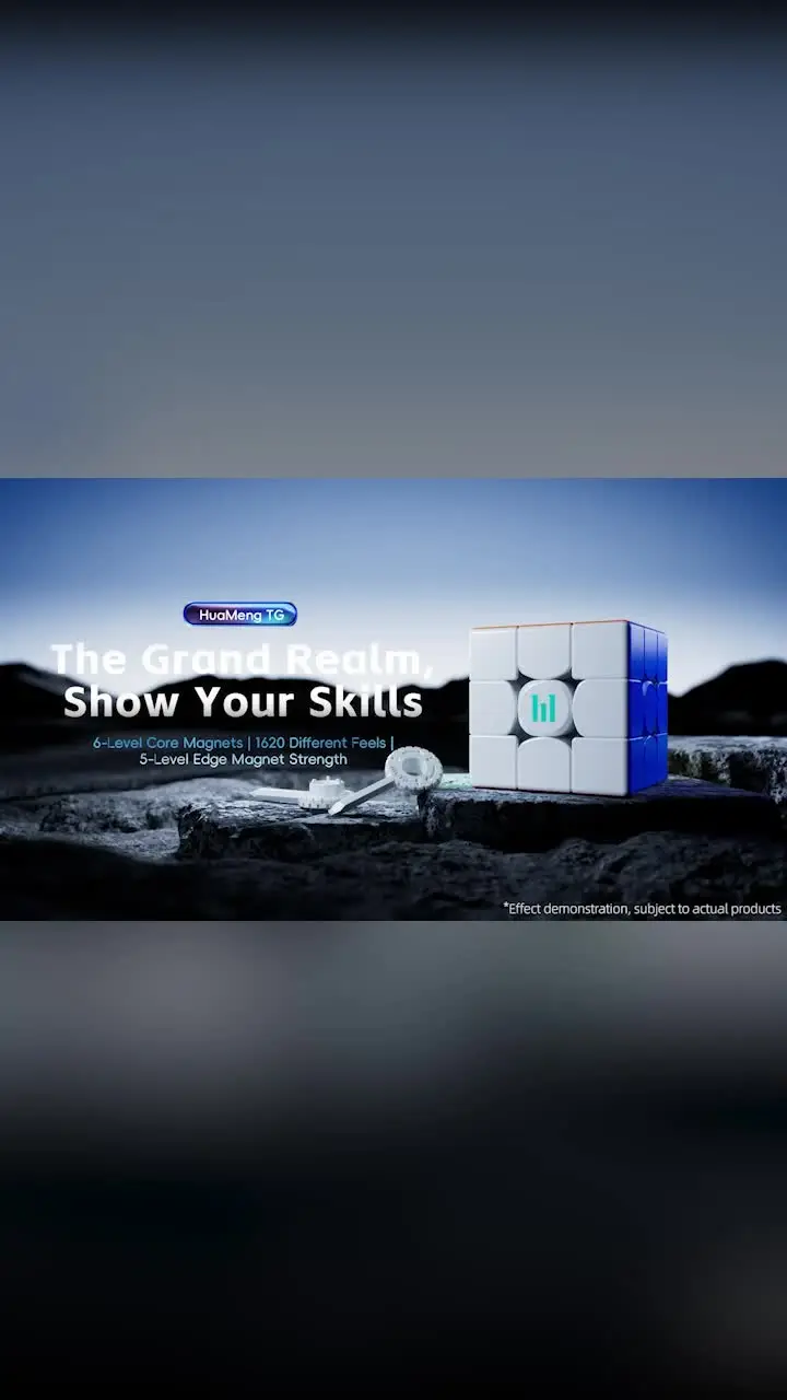 MOYU Huameng TG 3x3 магнитный УФ-волшебный куб Maglev Speed Cube головоломки игрушки подарок для