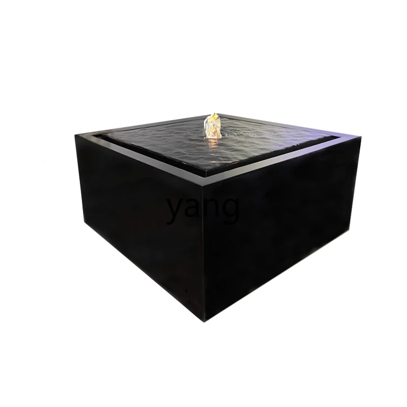 

Yjq Water Fountain Water Modern Courtyard Garden Club Home Waterscape Decoration Hotel Lobby Gift