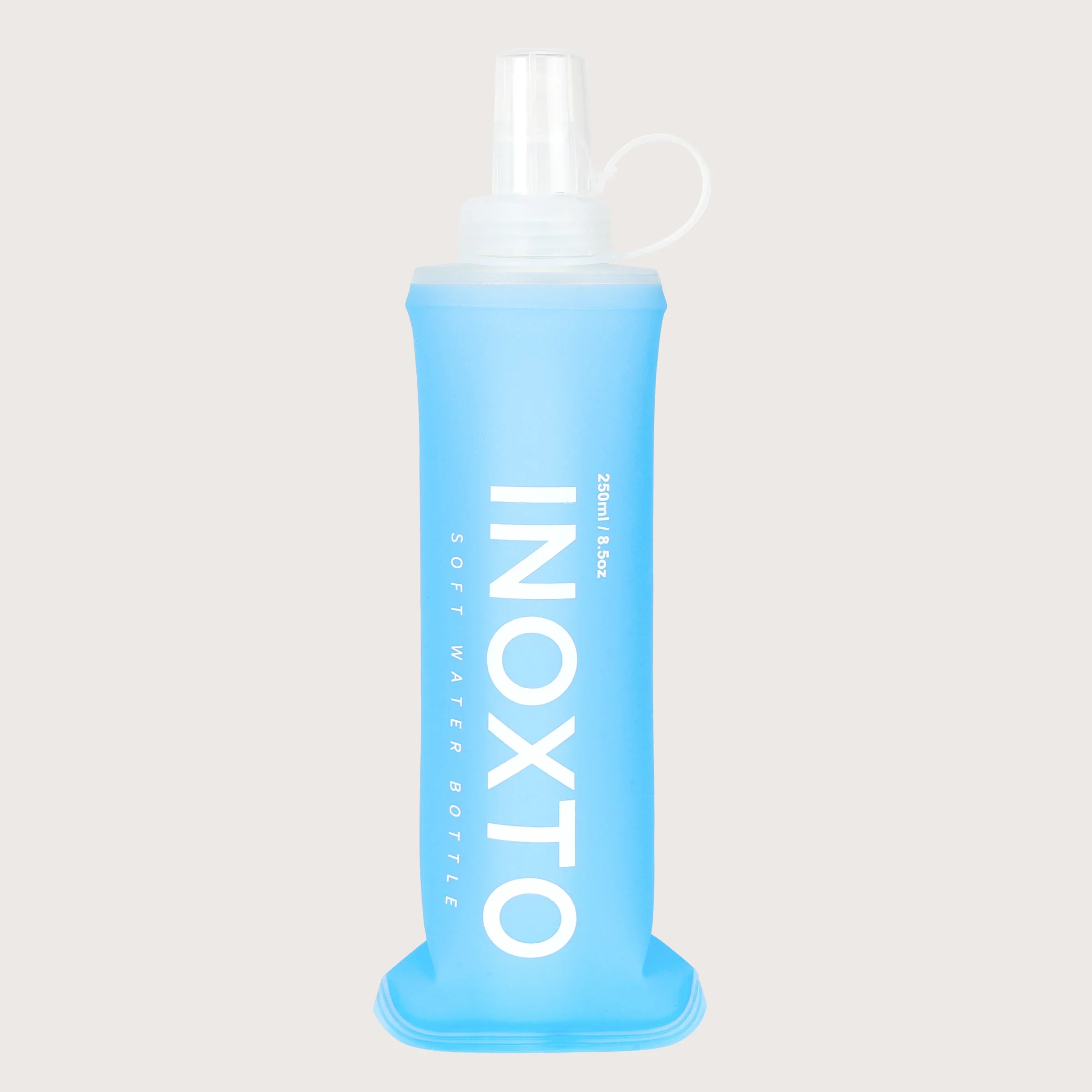 Foldable TPU Soft Flask Water Bottles 250ml Running Hydration Pack Waist Bag Vest Outdoors Sport Water Bottle Bag