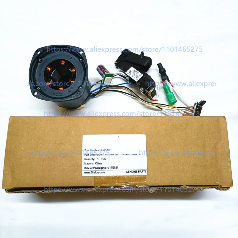 

N508008 N599252 N455889 N484568 DC 60V Motor and Switch for DEWALT DCG414 Original Switch Motor Assembly