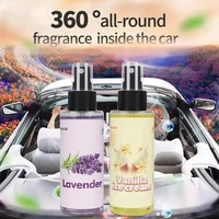 Spray désodorisant pour voiture, parfum de voiture, longue durée, léger, gâteau aux fraises, parfum frais, Spray déodorant pour intérieur de voiture 2