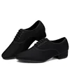 Latin Dance Shoes Soft Modern Dancing Shoes For Men Ballroom Dancing Social Dance Shoes Sneakers Square Canvas Shoes 6