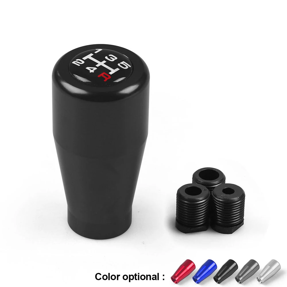 

Car Modified Aluminum Alloy Gear Head 5-speed Manual Shift Handle Metal Wave Stick Head Gear Head Universal Type