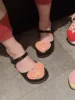 Mini Melissa New Style Valentine's Day Children Summer Roma Sandals Heart Design Girl Fashion LOVE Jelly Shoes Kids Beach Sandal 2