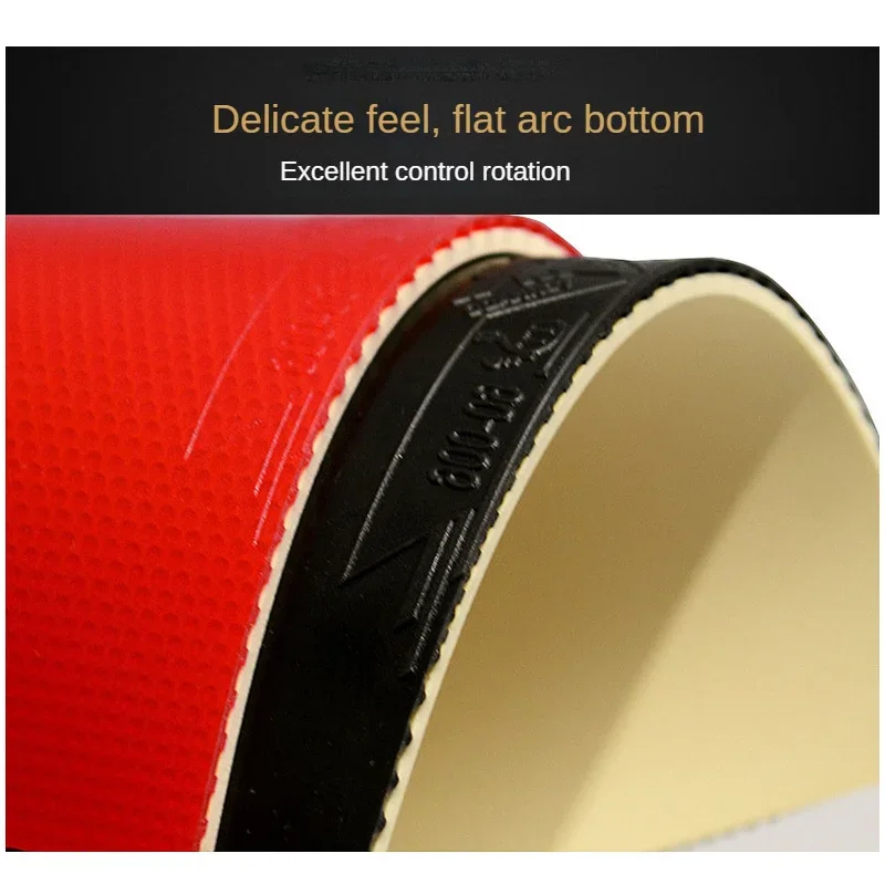 Reactor TORNADO V5 Sticky Loop Table Tennis Rubber With ITTF Approved Medium Hard with Max Internal Energy Ping Pong Sponge table tennis rubber