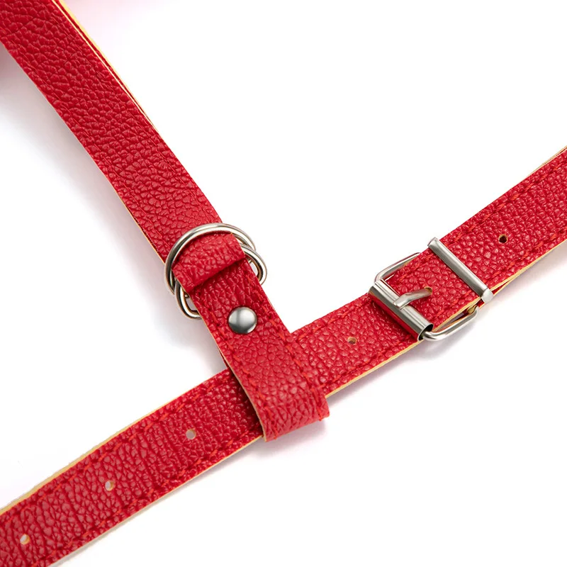 Strapon de doble extremo para parejas lésbicas con cinturón de pu_voghion.com