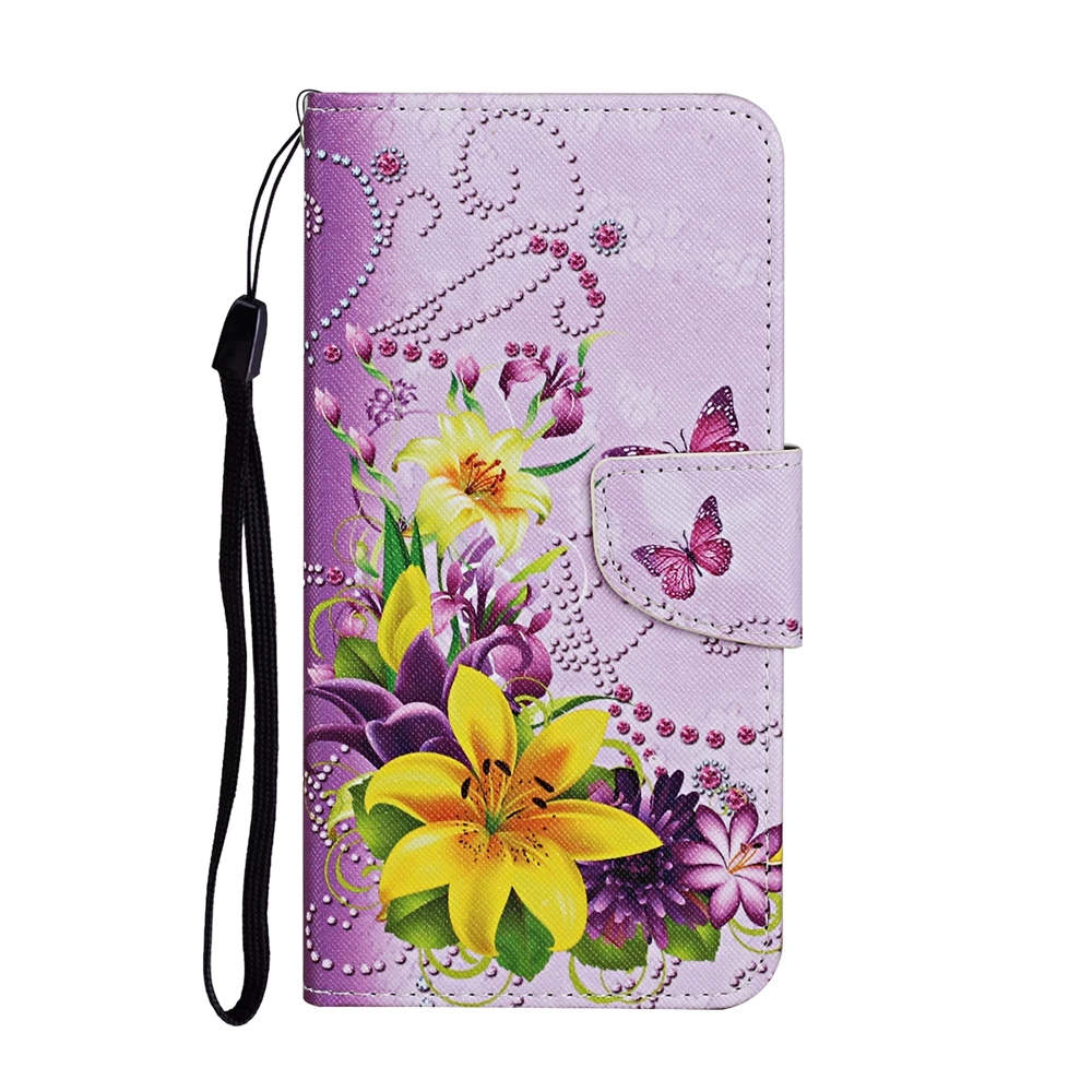 thumbnail image 1 of Funda de teléfono POCO C65 M6 Pro para Xiaomi Redmi 13C, 12, 12C, Note 13, 12, 11 Pro, 8, 10, bonita Funda trasera de cuero con tapa de gato, 1 of 5