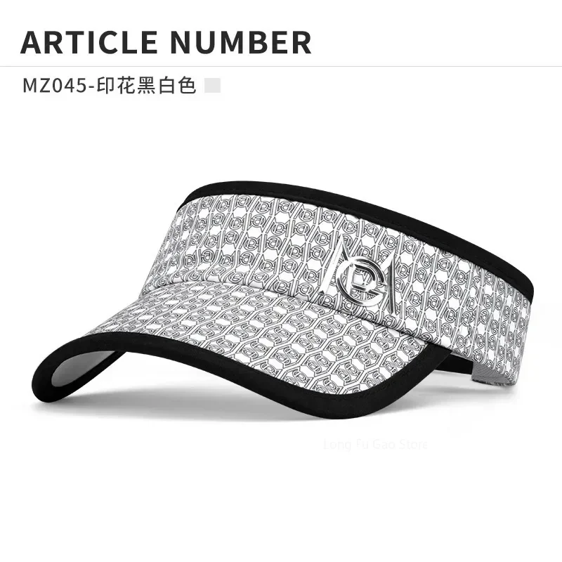 PGM Men's Golf Caps no top hats Sun Protection Shade Breathable Male Casual Cap Moisture Wicking Sun Hat MZ045