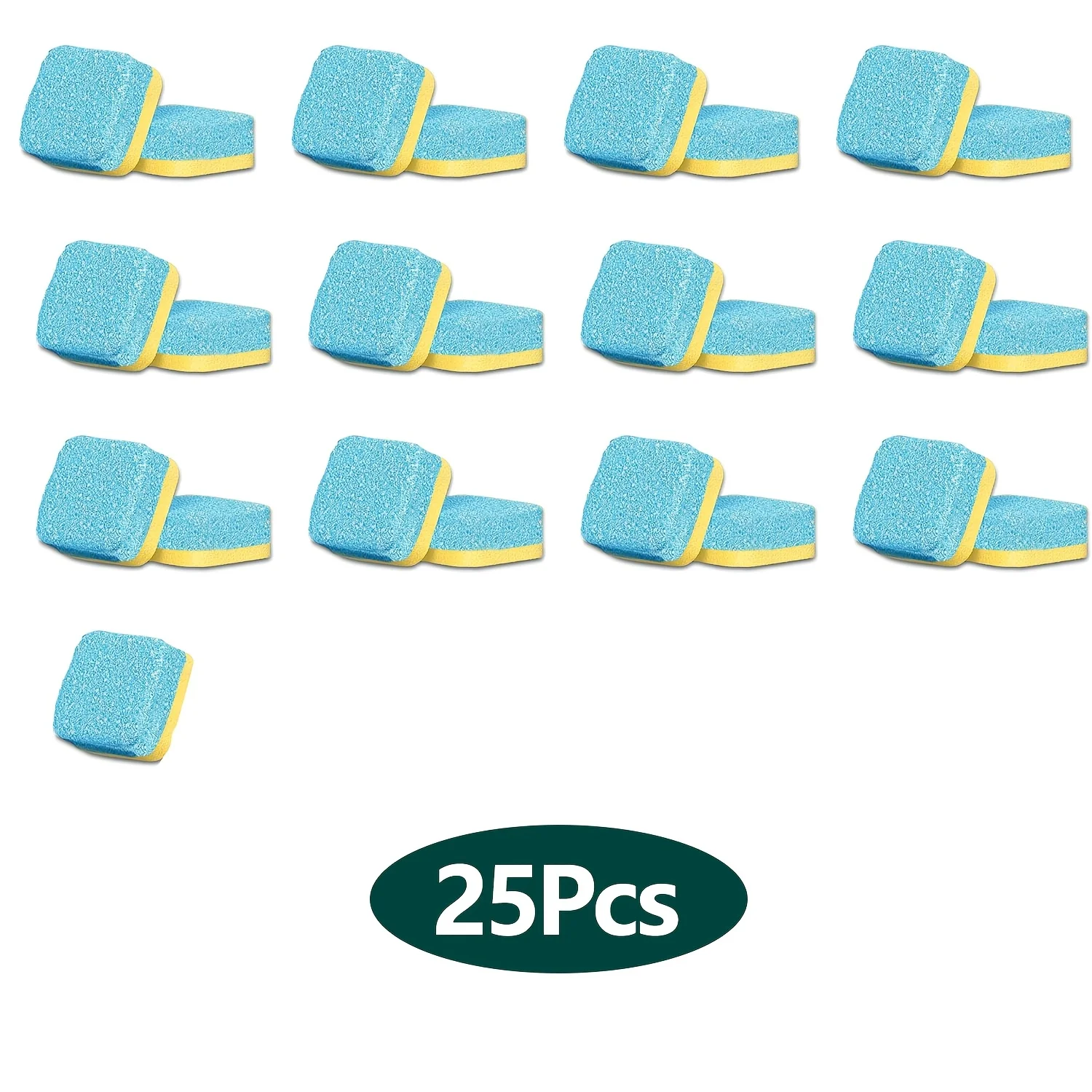 Lemon Scent Deep Cleaning Washing Machine Cleaner Tablets, Dirt and Residue Remover for Drums and Tubs (Available in Multiple Counts)