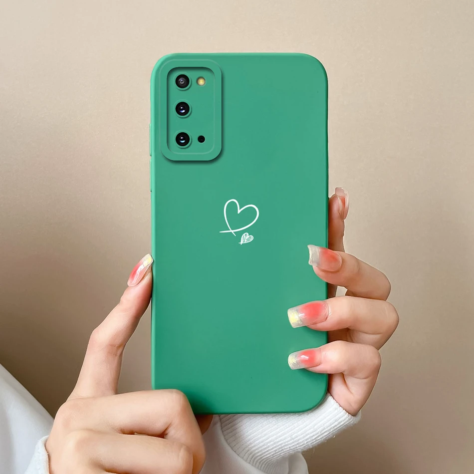 thumbnail image 1 of For Samsung S20 FE Plus Ultra Phone Case Funny Camera Protection New Liquid Silicone Cover For Galaxy S20FE S 20 S20Plus Funda, 1 of 5