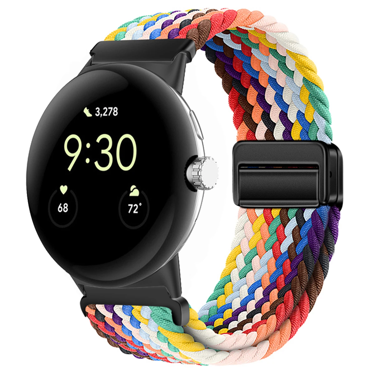 Braided Nylon Magnetic Wristband Bracelet Accessories