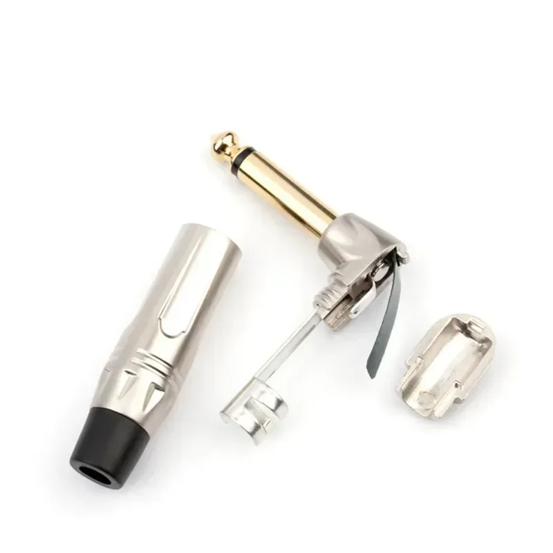 jack Patchkabel - jack Patchkabel, 6 stuks, Mono Jack 6.35mm Male Haaks naar Mono Jack 6.35mm Male Haaks, 1 Meter