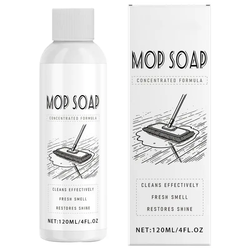 Mop Soap for Floor Cleaning Highly Scented Mop Cleaning Solution Scented Soap Household Supplies Cleaner for Home 120ml