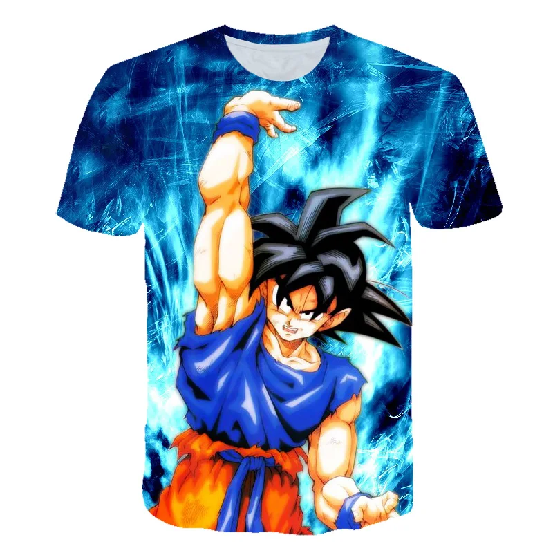 Children Dragon-Ball Z T-Shirt Children Boys Girls Kids Goku Print 3D TShirts Child Baby Tops Clothing Harajuku TShirt Clothes t-shirt for kid girl