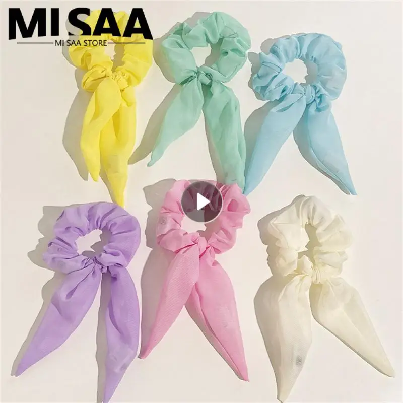 

Hair Ring 6 Colors Multi-color Optional Elastic Colorful Lights Fine Workmanship Holiday Party Supplies Luminous Hair Rope 15g