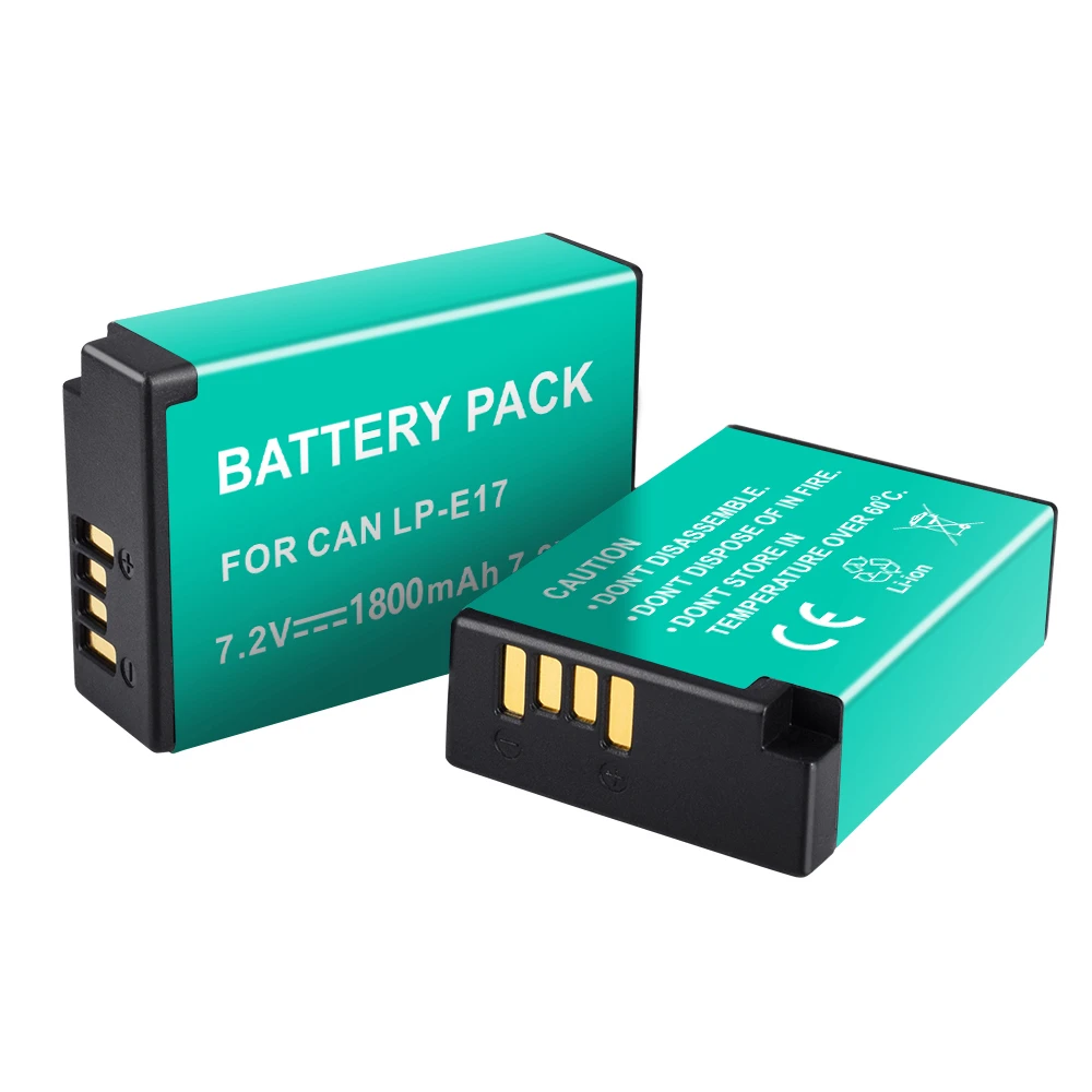 Palo Lpe17 Lp-e17 lp E17 Bateria Mais Lcd Carregador Usb para Canon Eos rp 250d 200d m3 m5 m6 750d 760d T6i T6s 800d 8000d 77d Beijo X8i - Image 2