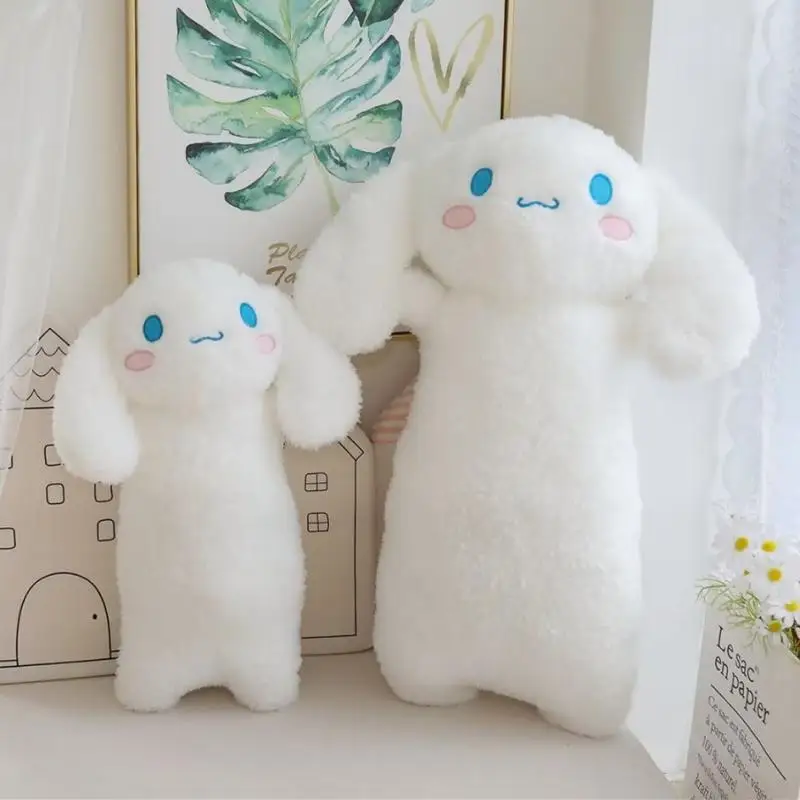 Sanrio Cinnamoroll Plush Toys 80cm Long Pillow Doll For Bedroom Sofa Decor Kids Girl