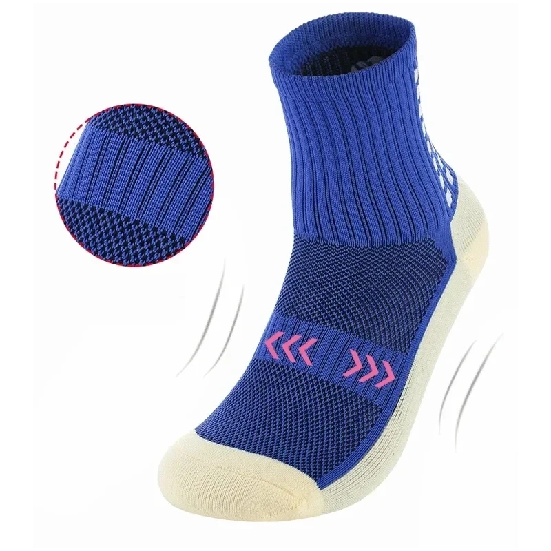 Sports Socks Adult Men's Women's Adhesive Football Socks Non-slip Towel Bottom Wear-resistant Training