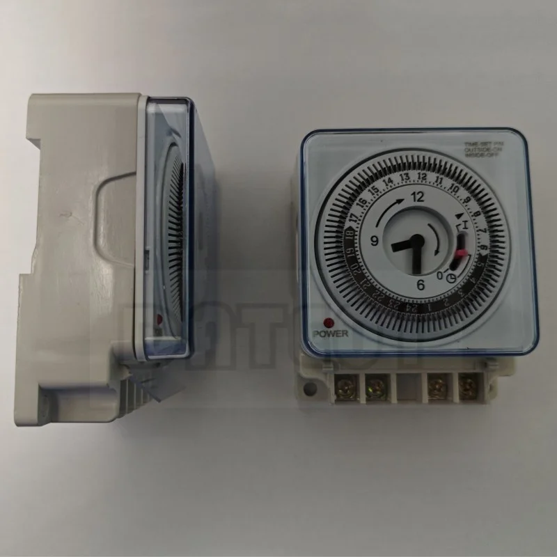 Mechanical Timing Switch 16A 24 Hours Industrial Mechanical Cycle Mechanical Timing Switch Socket Switch Controller 220-240VAC 50HZ