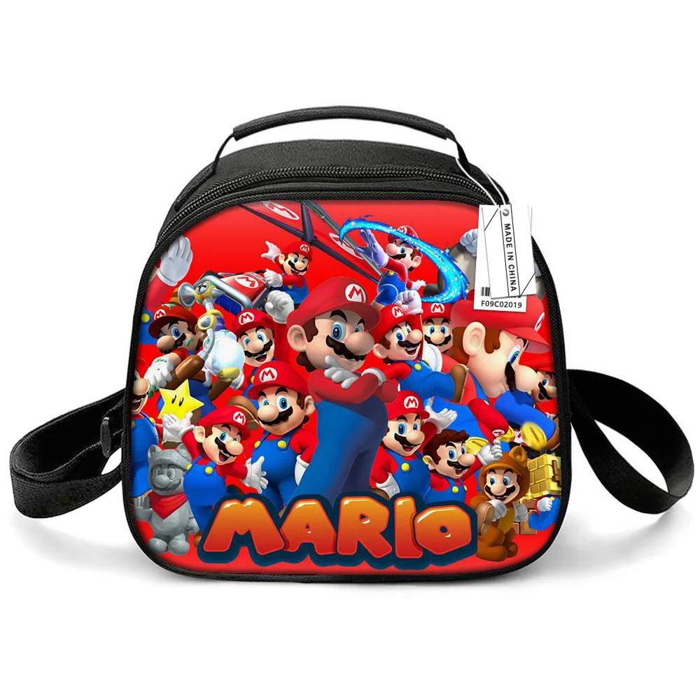 Super Mario Bros. Square Double Compartment Insulated Lunch Box