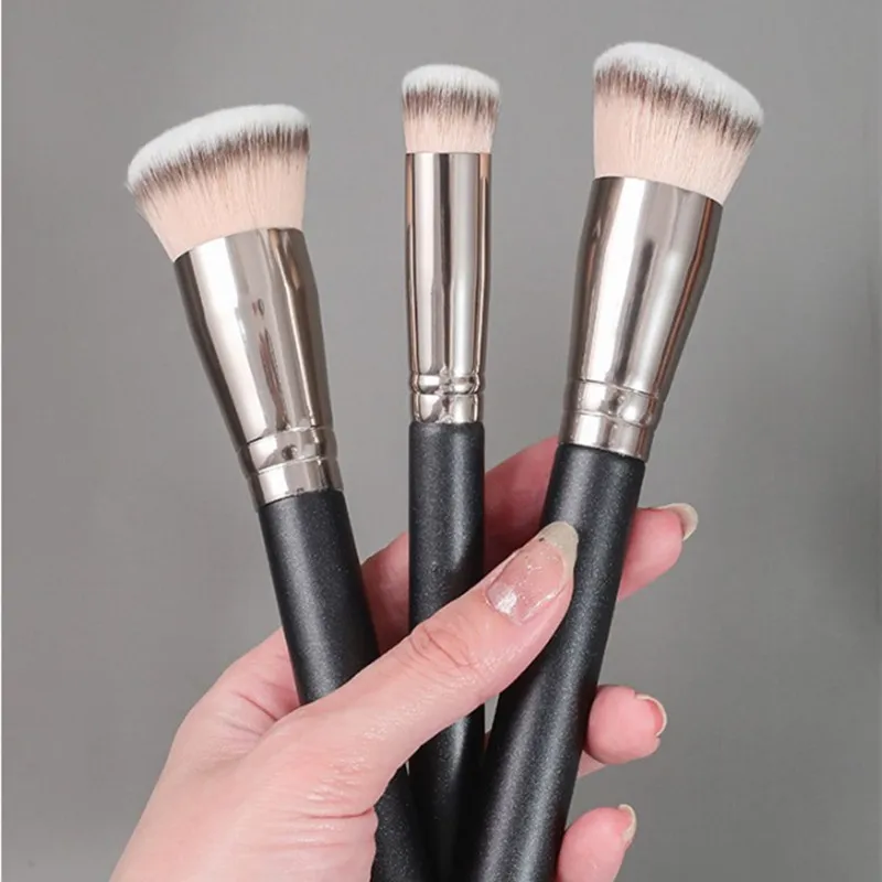Makeup Brush 170/270 Face Cosmetic Brush Foundation Powder Makeup Brush Flat Top Concealer Powder Female Make Up Brushes Black Beauty Tool