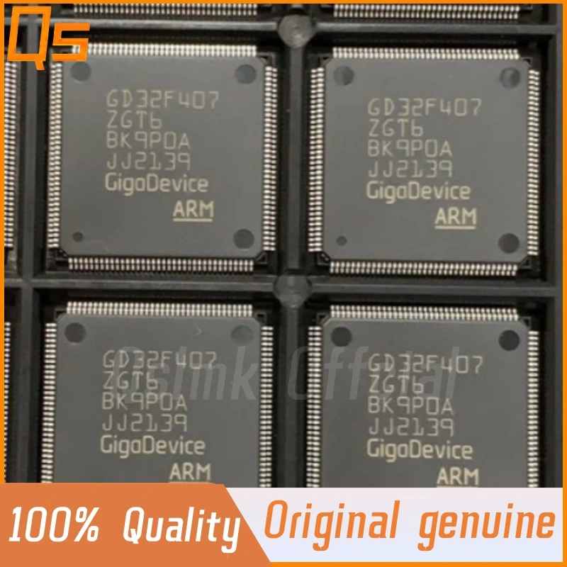 New Original GD32F407ZGT6 GD32F407 LQFP144 Chip 32-Bit Microcontrolle MCU