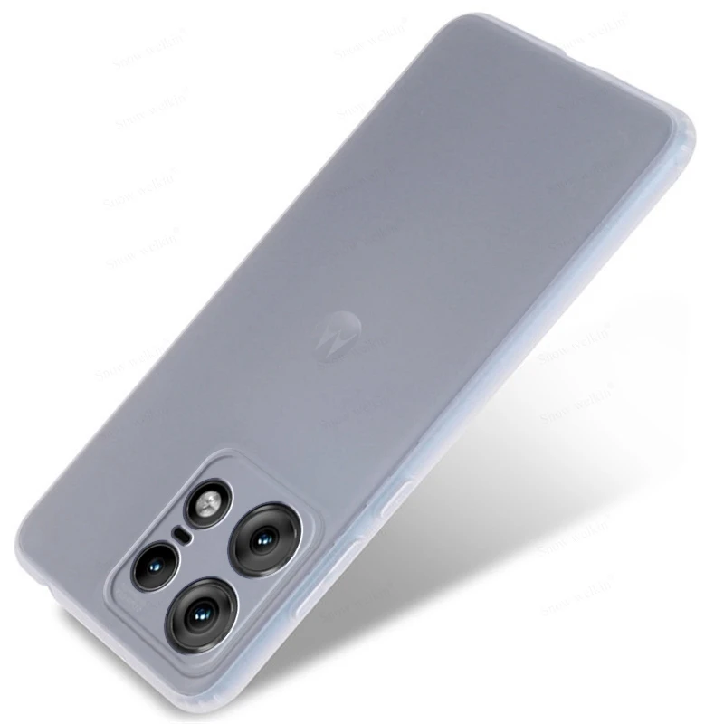 Ultra Thin Soft Silicone Case for Motorola Moto Edge 50 Pro - TPU Back Phone Cover
