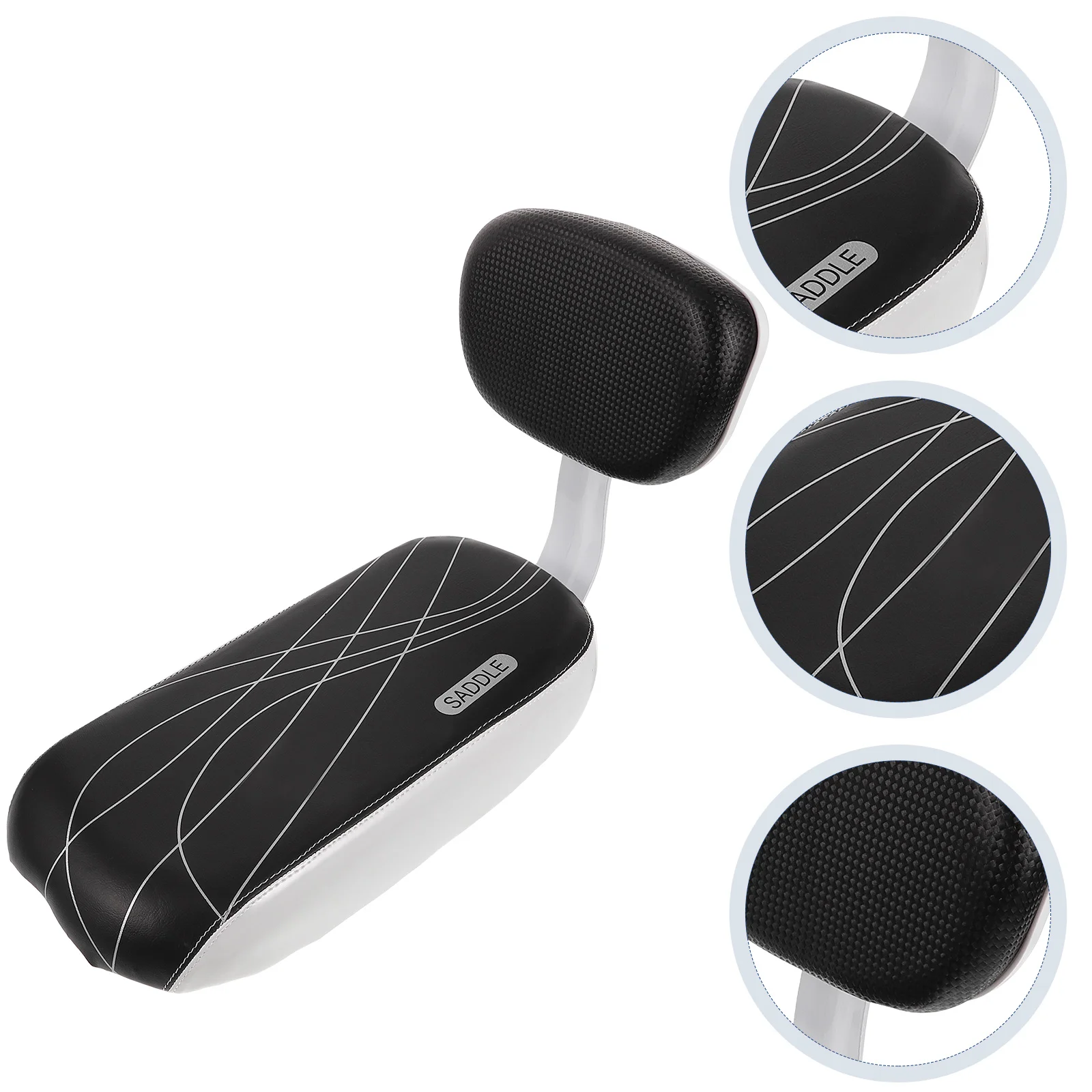 

Rear Seat Bicycle Cushion Child Bike Luggage Rack Artificial Stable Seats