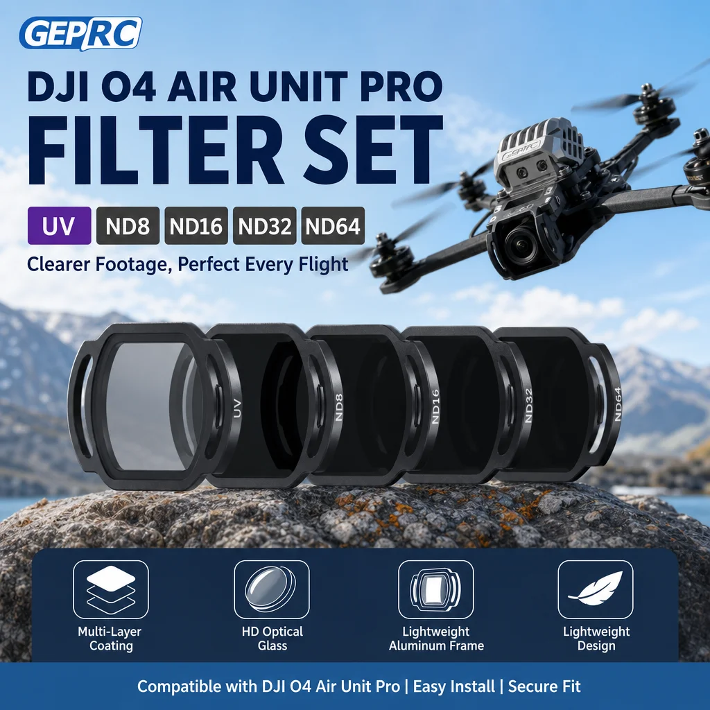 GEPRC DJI O4 Air Unit Pro Filter UV ND8 ND16 ND32 ND64 für FPV-Drohne