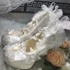 Numebr 128 Women's high-heeled leather shoes customized Lien Personnalisé, Exquises, à la Mode et Polyvalentes 5