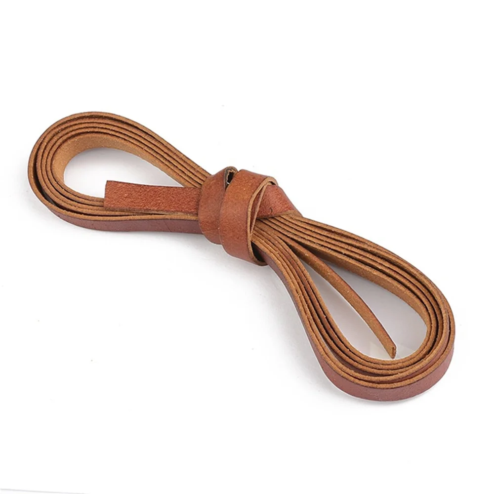 Vintage Cowhide Leather Cord 2m