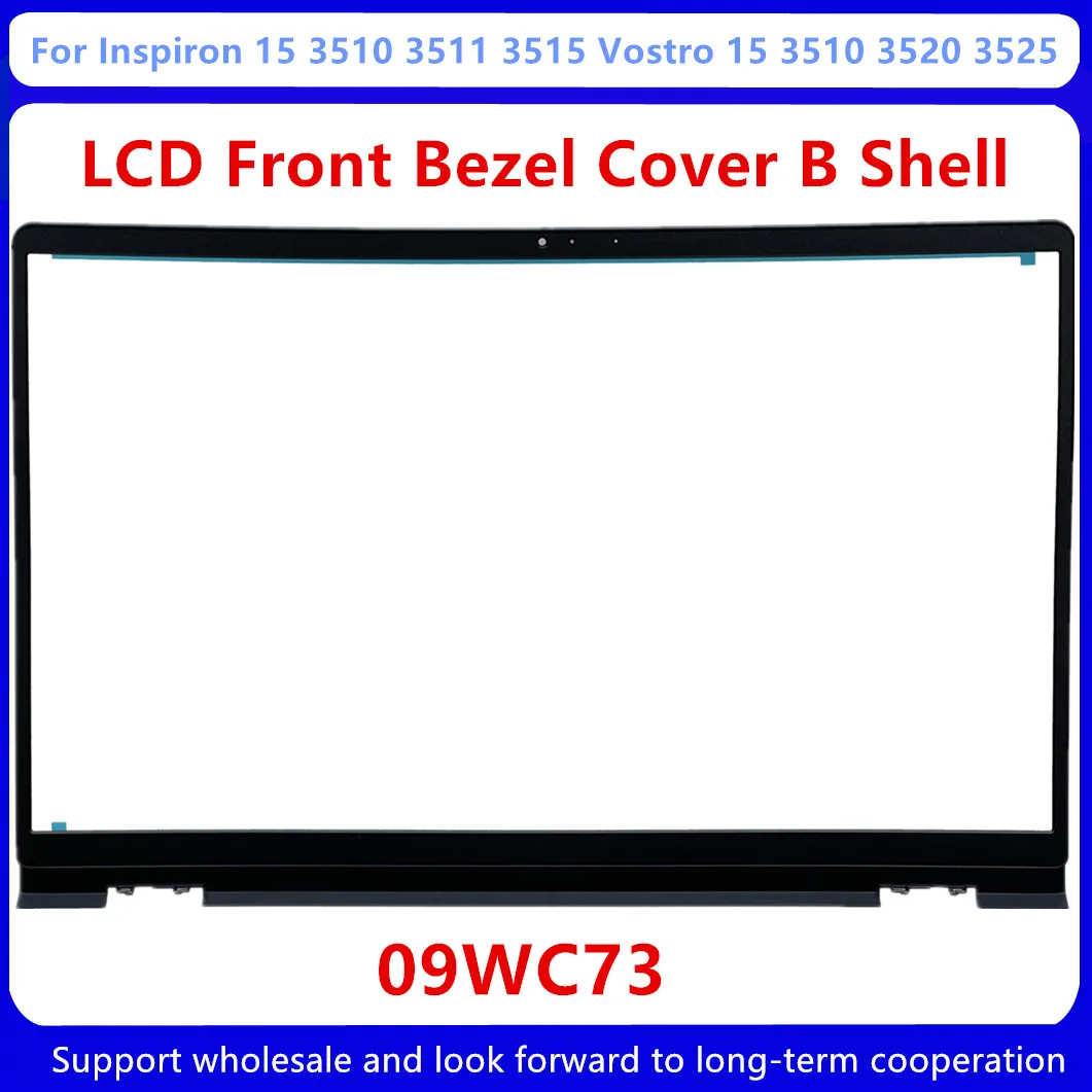 Nuovo Per Dell Inspiron 15 3510 3511 3515 Vostro 15 3510 3520 3525 Lcd Copertura Cornice Anteriore 09 Wc73 9 Wc73