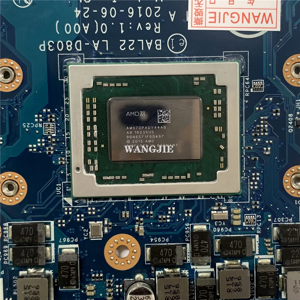 Usado CN-0N7GMF 0n7gmf n7gmf para dell inspiron