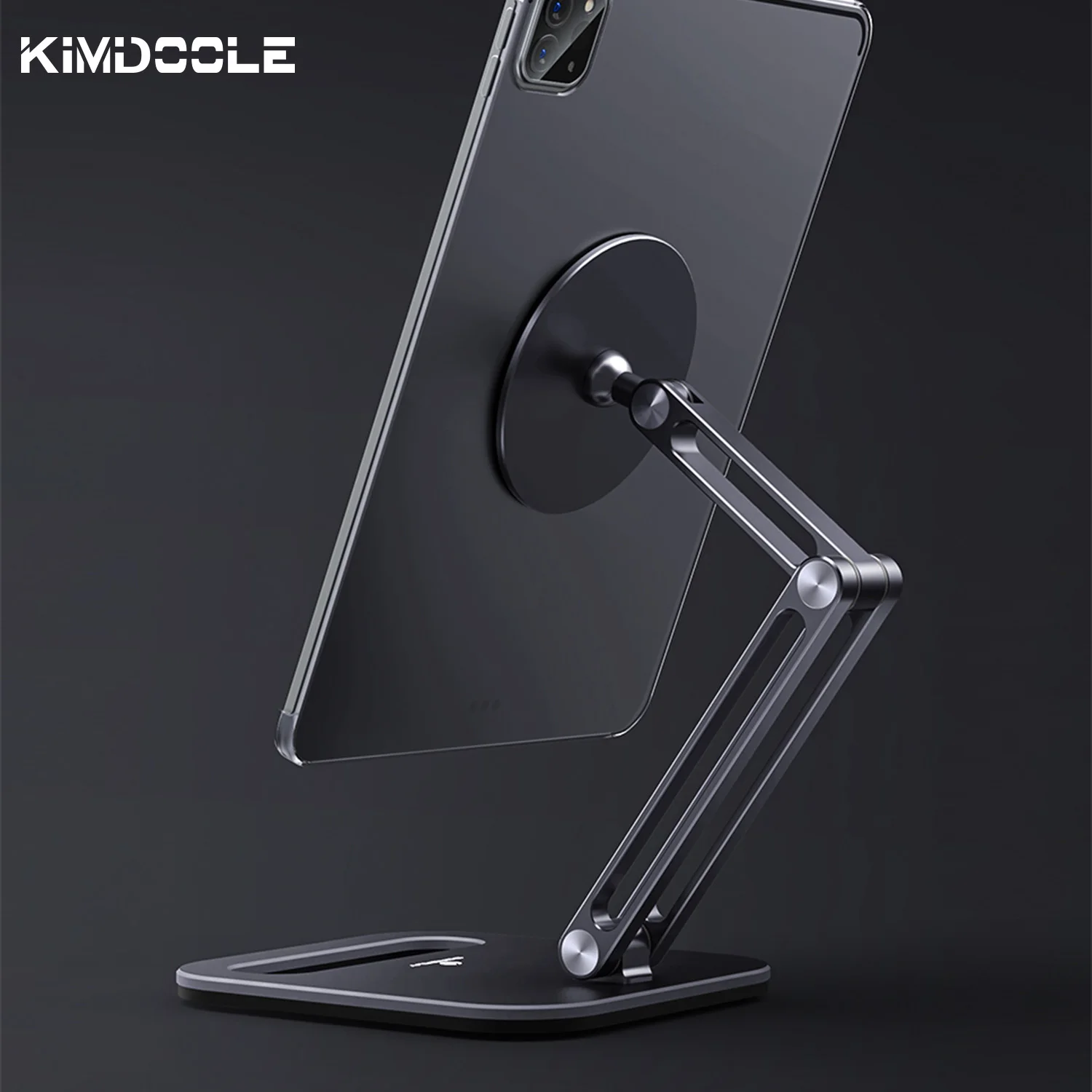 Kimdoole Magnetic Sticker for Tablet Stand Holder Metal Magnetic Tablet Holder for Table Desk Stand Suporte for Ipad Pro Xiaomi