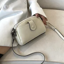 

Genuine Leather Women's Bag Small Bag Fashion First Layer Leather Phone Bag Woman's Single Shoulder Bag Crossbody Bag Female