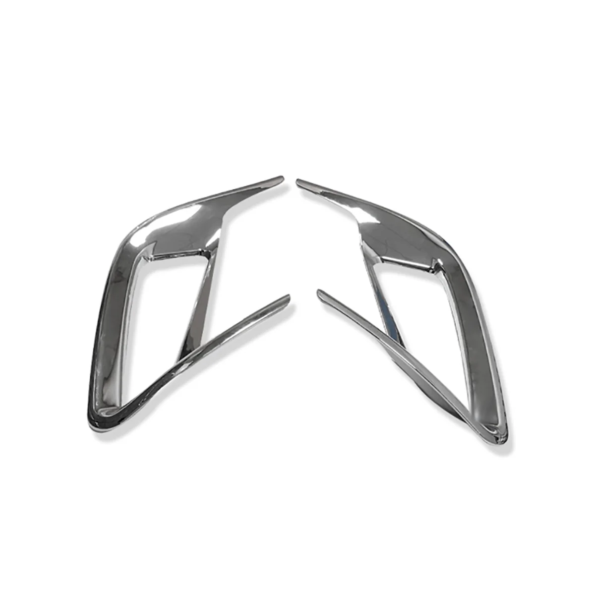 

2PCS Chrome Rear Fog Light Lamp Frame Cover Trim for Ford Focus MK4 Sedan